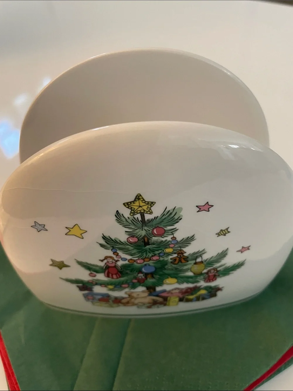 NIKKO Christmastime Vintage Napkin Holder